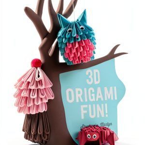 Origami Illustrated Guide by Adams Media – 249 Page Craft Book for-0