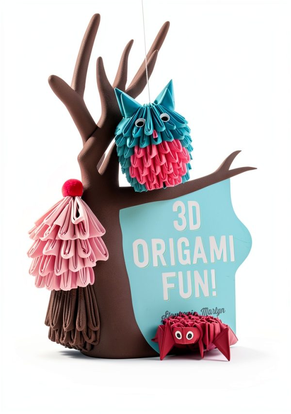 Origami Illustrated Guide by Adams Media – 249 Page Craft Book for-0