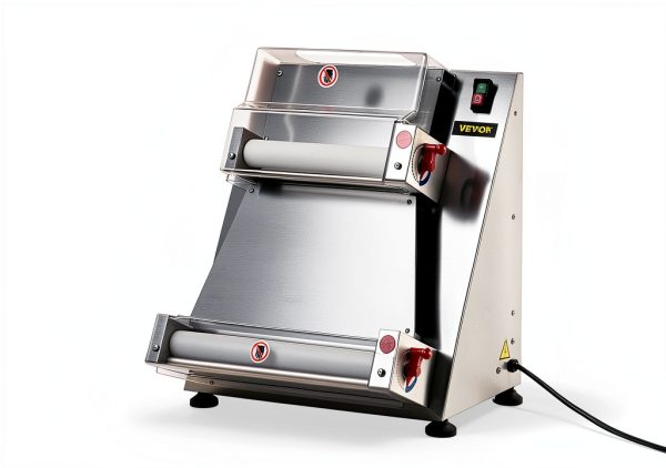 VEVOR Commercial Dough Roller Sheeter 15.7in Electric Stainless Steel-5
