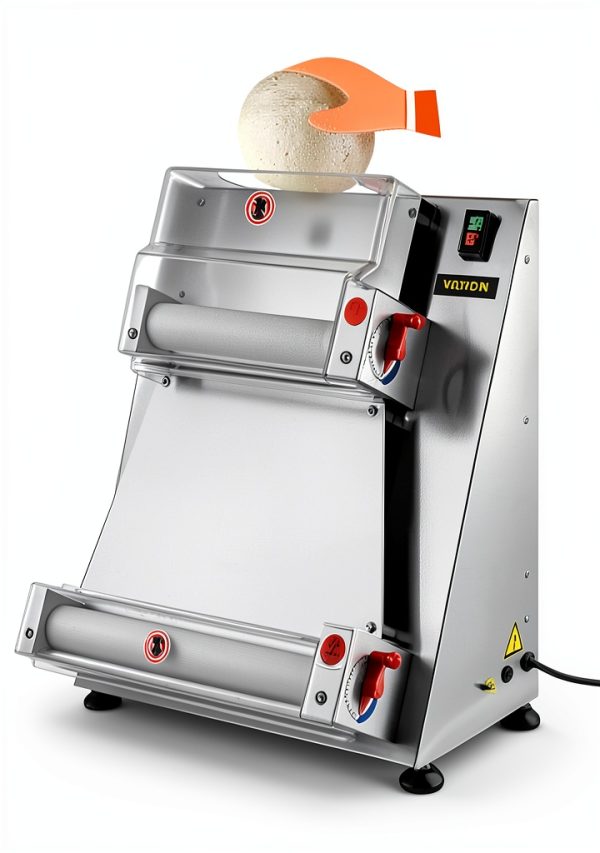 VEVOR Commercial Dough Roller Sheeter 15.7in Electric Stainless Steel-3