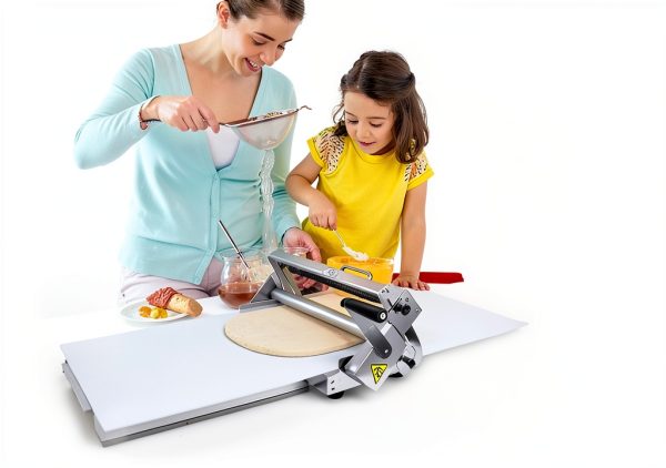 Electric Dough Roller DUXMM Type400 Stainless Steel Manual Sheeter-5