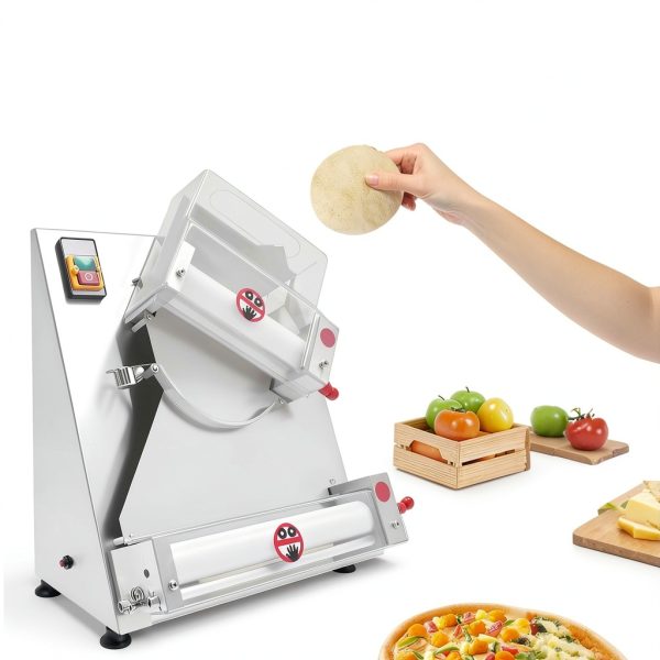 Pizza Dough Roller Sheeter LIWBYYG 4-12" Stainless Steel 370W-1