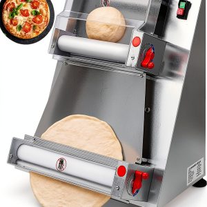 VEVOR Commercial Dough Roller Sheeter 15.7in Electric Stainless Steel-0