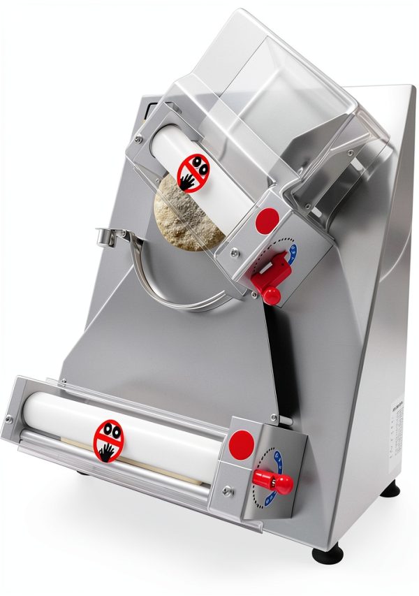 Pizza Dough Roller Sheeter LIWBYYG 4-12" Stainless Steel 370W-0