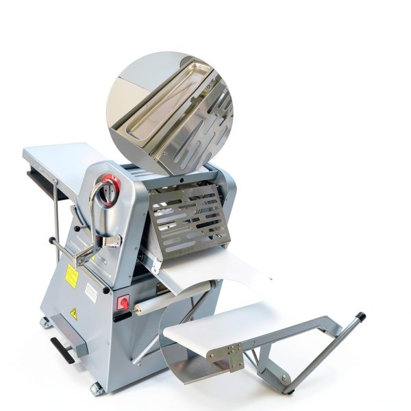 Commercial Electric Dough Sheeter Yokoma Stainless Steel 82x19 Inch-1