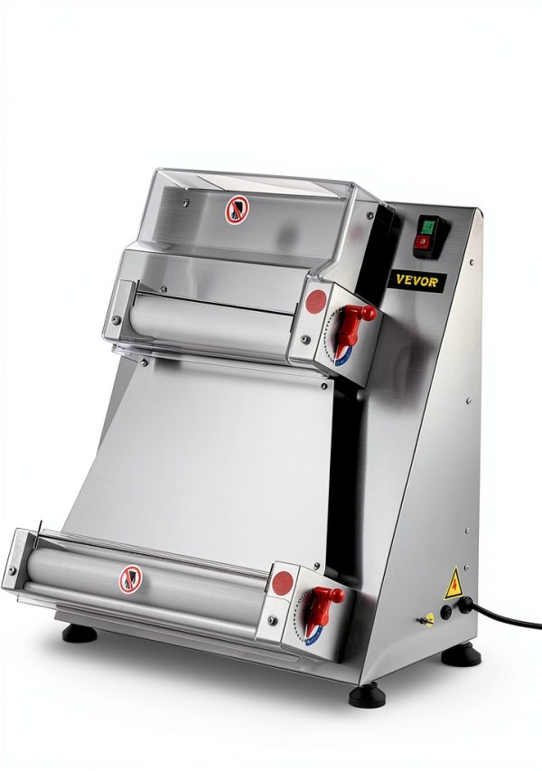 VEVOR Commercial Dough Roller Sheeter 15.7in Electric Stainless Steel-6