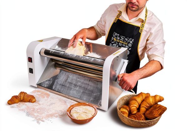Eugene Dough Sheeters Electric Dough Sheeter TN0720 Compact White-3