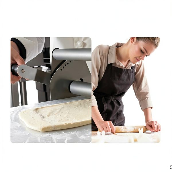 12-inch Folding Dough Sheeter Sencroyal –3X Faster, 0.1‑20mm Thickness-1