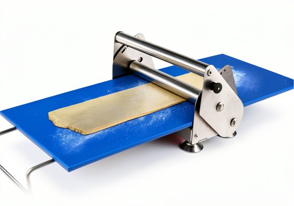 Compact Dough Sheeter 12" Zhontin Manual with Adjustable Thickness-1