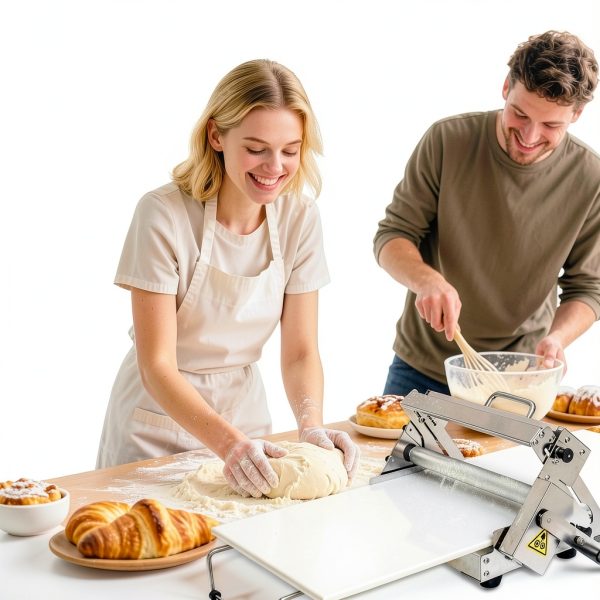 12-inch Folding Dough Sheeter Sencroyal –3X Faster, 0.1‑20mm Thickness-5