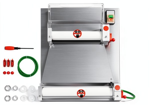 Commercial Pizza Dough Roller Sheeter LIANDU-US 370W 4-16in Stainless-7