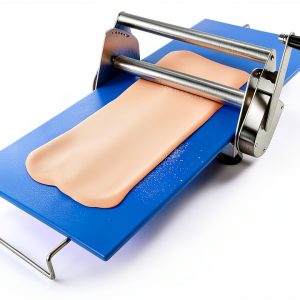Folding Dough Sheeter with 2 Sheeter Boards, Stainless Steel, Adjustable Thickness, Manual Dough Roller Machine-0