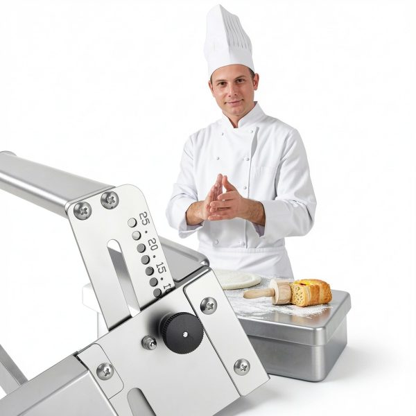 Folding Dough Sheeter Drako Myxx Stainless Steel 55 Thickness Settings-3