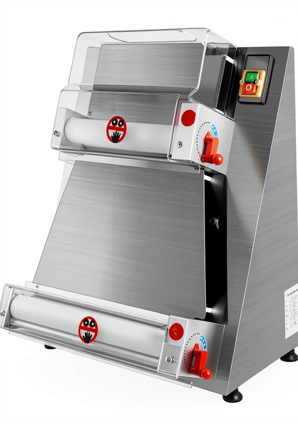 Commercial Pizza Dough Roller Sheeter LIANDU-US 370W 4-16in Stainless-0
