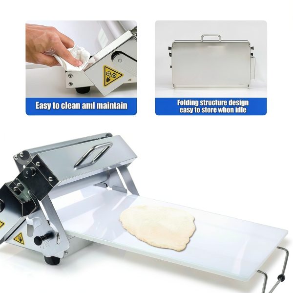 Croissant Dough Laminator JJENXYYDS Adjustable Thickness Steel-4