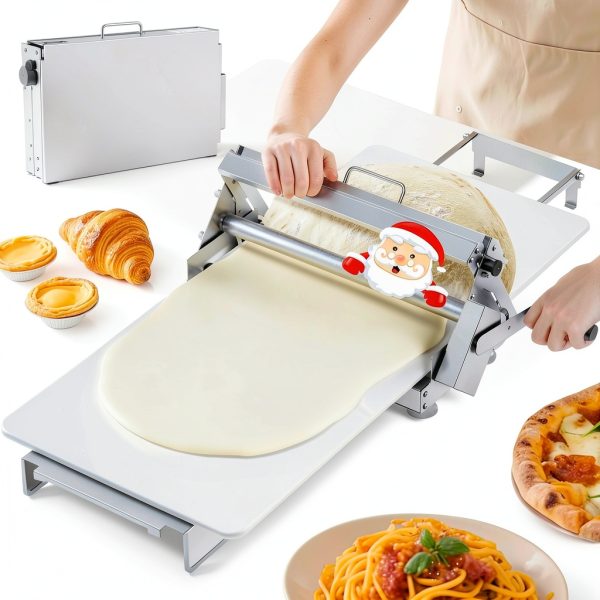 Huanyu Folding Dough Sheeter Pro Compact 10-Setting for Bakers-0