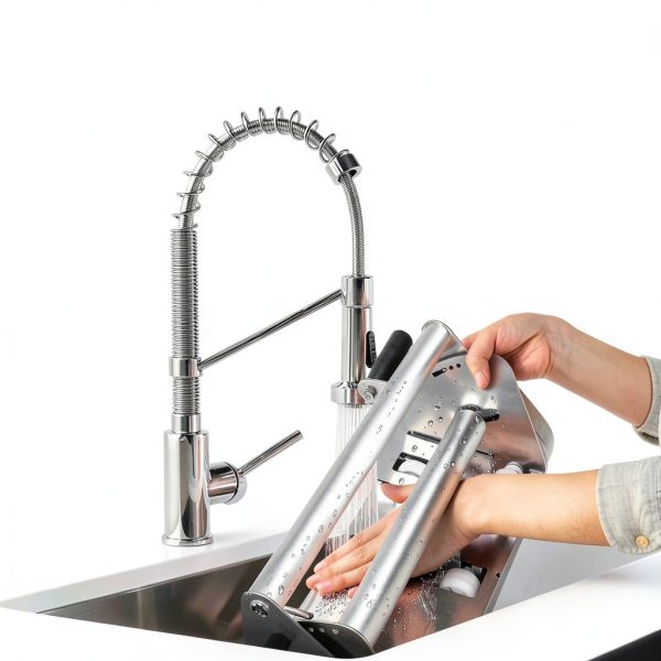 Compact Dough Sheeter 12" Zhontin Manual with Adjustable Thickness-5