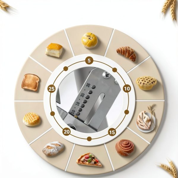 Manual Dough Sheeter 15.7",Roller Machine,Commercial Folding Dough Maker with Carry Handle, Adjustable Thickness for Pizza, Pasta, Pastry-2