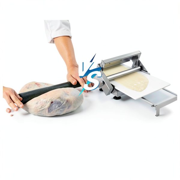 Folding Dough Sheeter Drako Myxx Stainless Steel 55 Thickness Settings-4